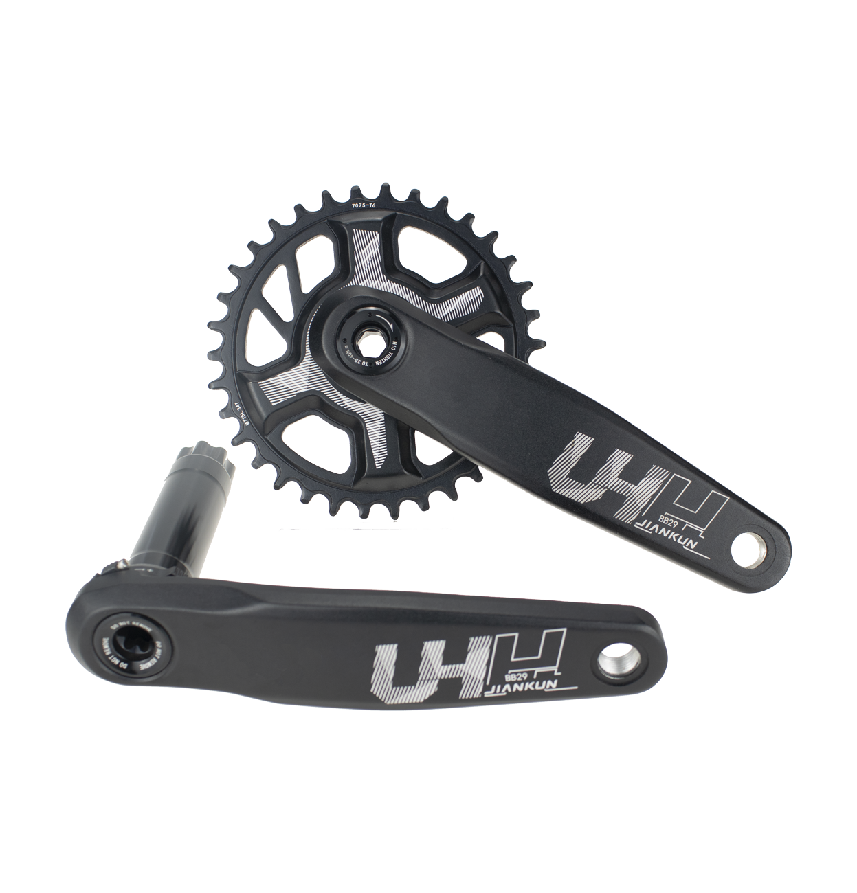 고성능 퀵 시프팅 MTB 크랭크셋 U4-715L-9D