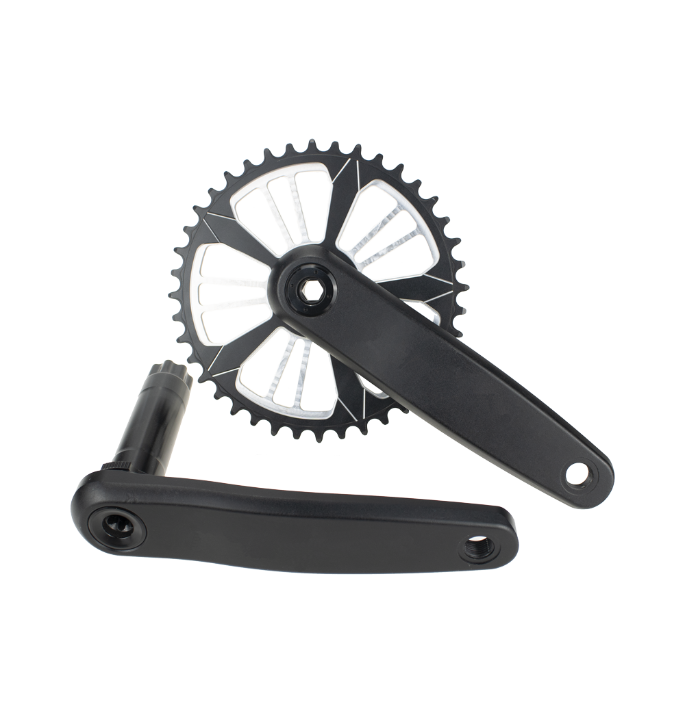 User-Friendly Design Lightweight ROAD CRANKSETS JKB-714L-9D