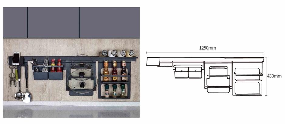 Wall Mounted Hanging Storage Aluminum Drying Rack supplier