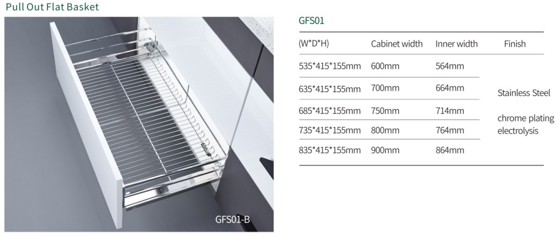 Stainless Steel Square Wire Kitchen Basket With Water Tray manufacture