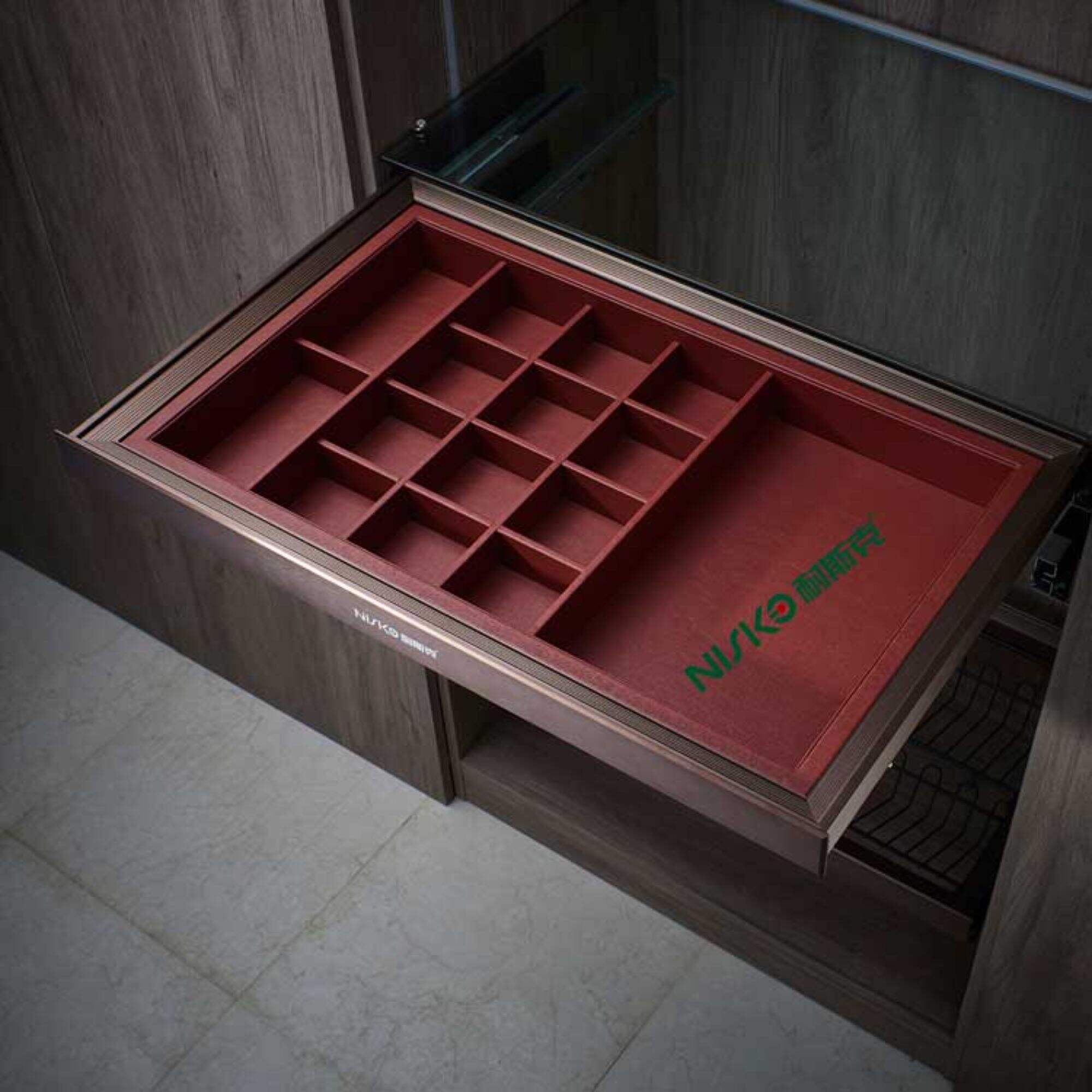 Bojer Series Pull Out Wardrobe Accessories Storage Box