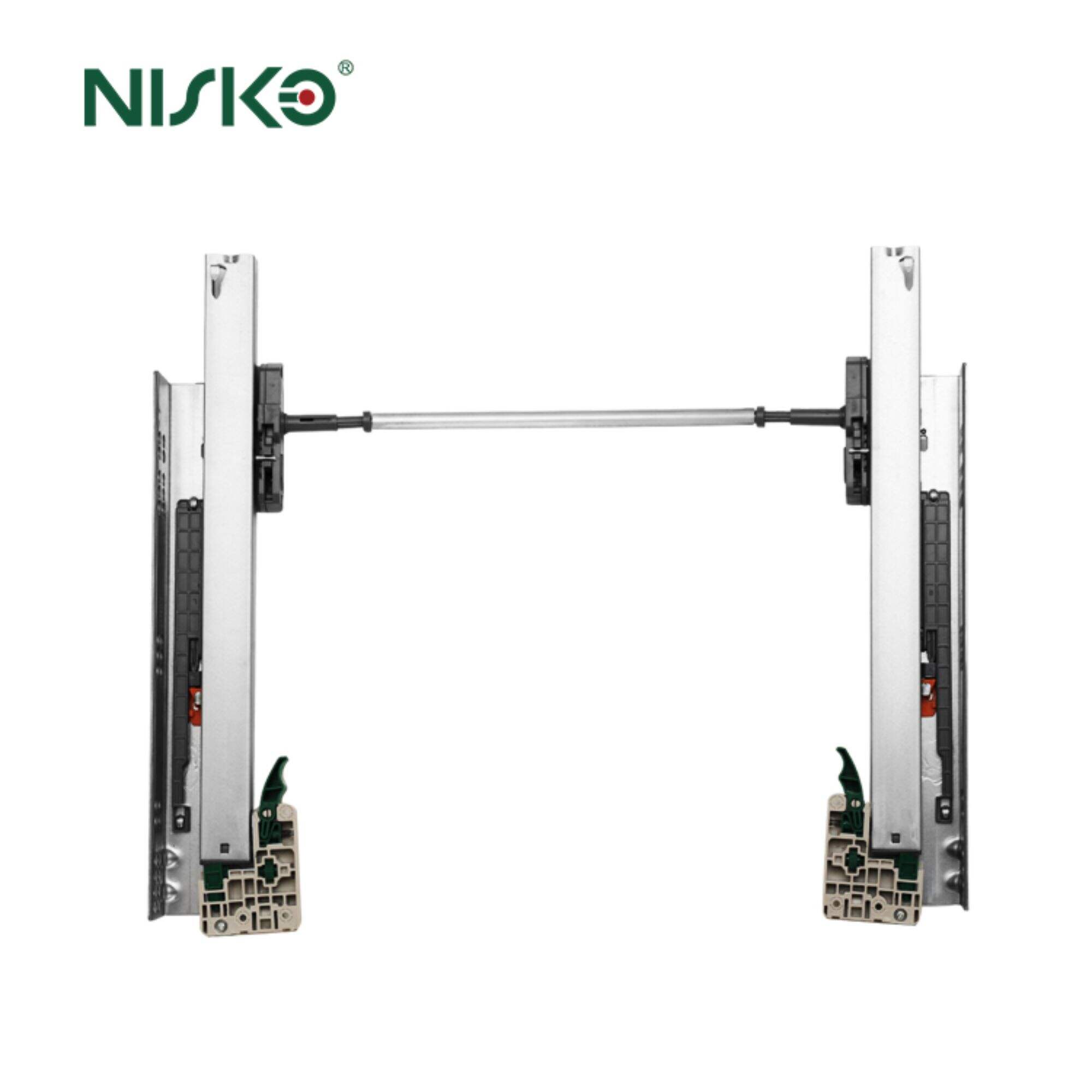 NISKO Hardware Telescopic Push Open Concealed Slide 