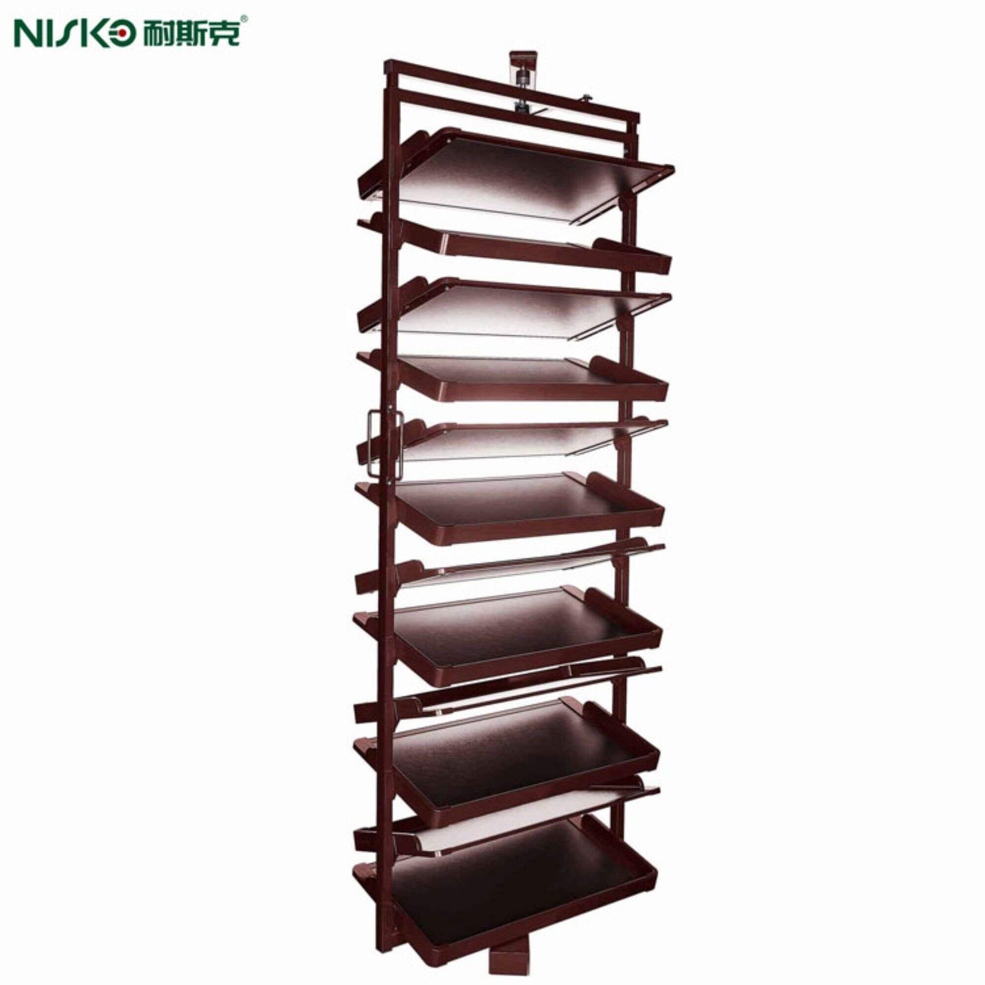 Hot Sale 360° Adjustable Rotating Plastic Shoes Rack