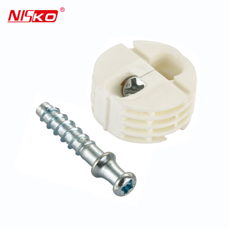 NISKO Furniture Accessories Cabinet Alloy Invisible Furniture Connector Screw Shelf Bracket