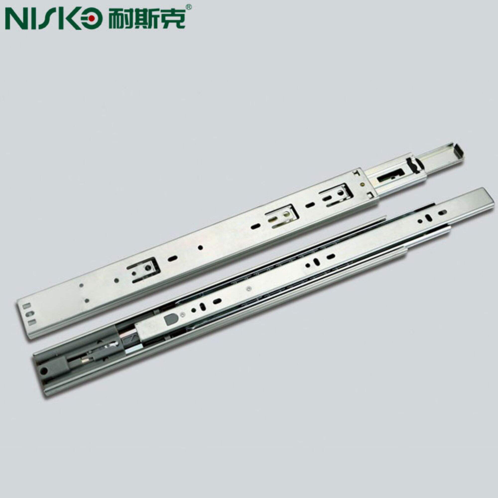 Full Extension 45mm Stainless Steel Soft Closing Ball Bearing Slide