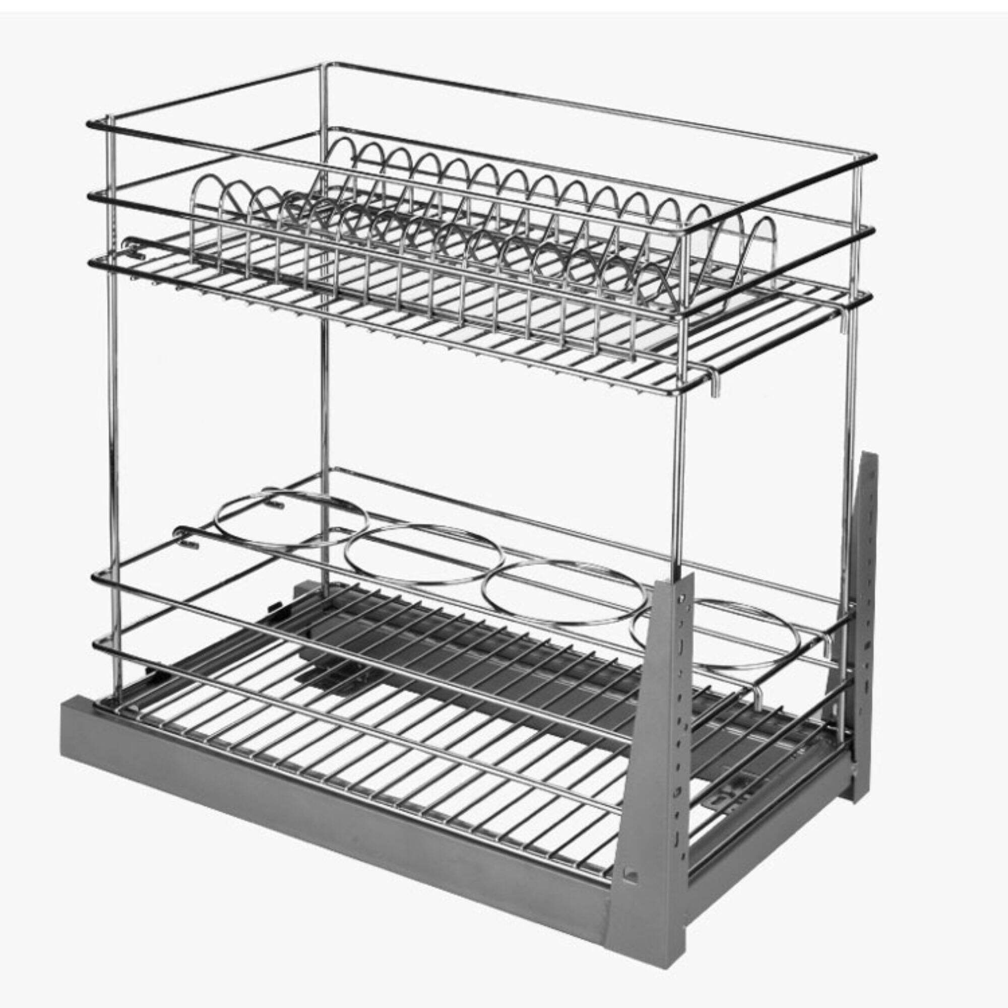 Multi-purpose Visible Kitchen Storage Dirt Resistance Basket