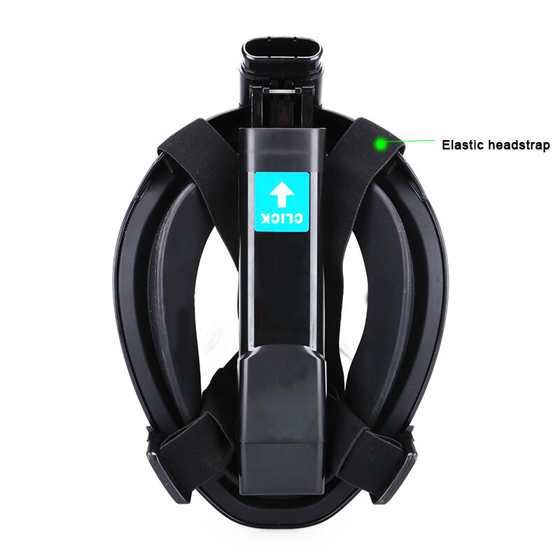 180 degree view waterproof seals scuba diving mask anti-fogging free breathe full face snorkel mask for adult supplier