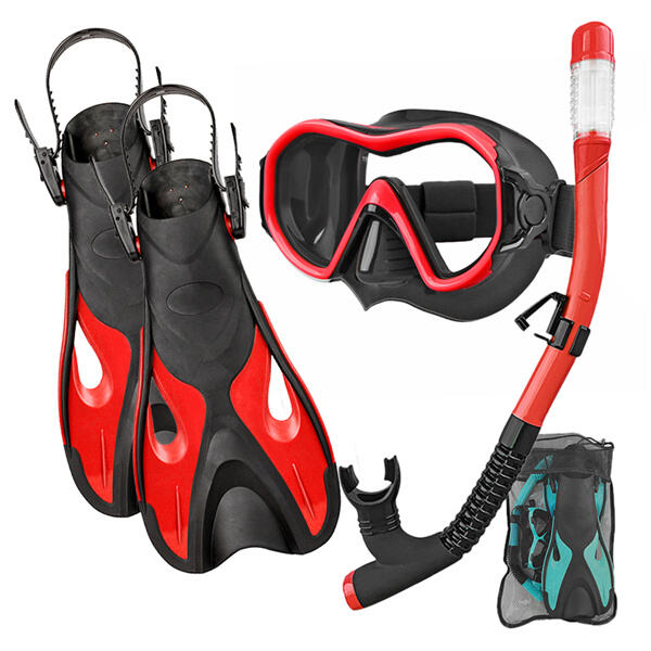 Unleash Your Inner Mermaid or Merman with Mask Snorkel Fins