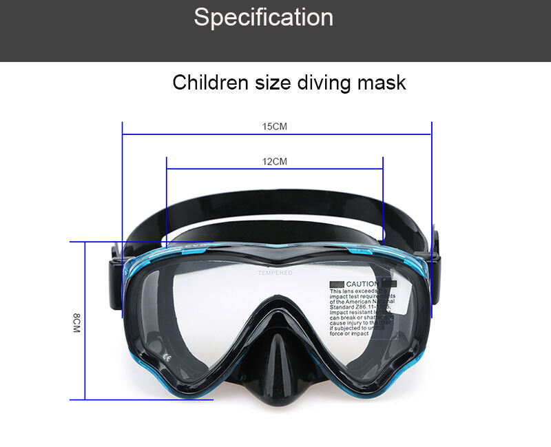 Grossistförsäljning för barn Simfenor Dykningsset Slitstarka Heel Swim Flippers dykmasker Tillverkning av fenor Snorkelset