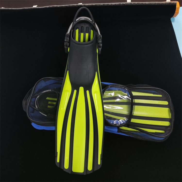 Custom Long fins OEM ODM Certified wholesale One-Stop Service Spring Adjustable Straps Diving Fins Scuba Free Diving Snorkeling factory