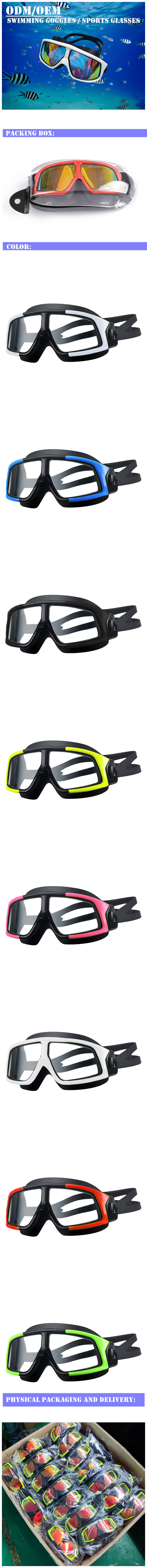 ALoma Hot Sale Swim Goggles No Leaking Anti Fog UV Protection Triathlon Swim Glasses with Protection Case factory