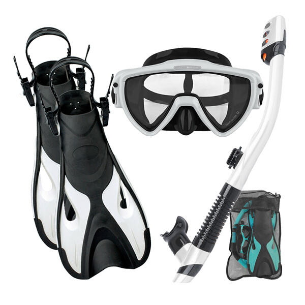 Step up your snorkeling game with the perfect pair of travel fins
