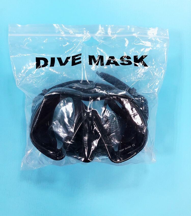 ALOMA Thickened silicone big frame Dry snorkel set supplier