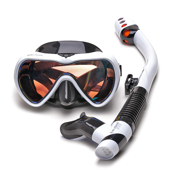 Enhance your snorkeling experience with a high-quality mask and snorkel combination