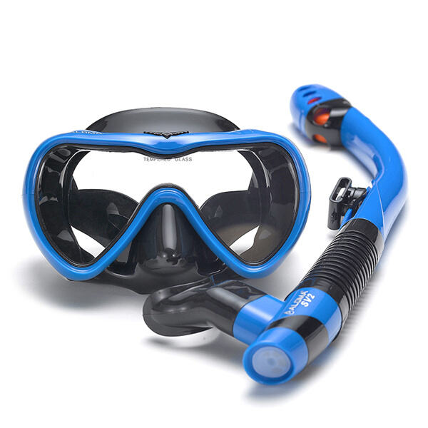 Take your snorkeling adventures to new depths with a premium mask and snorkel designed for optimal visibility and comfor