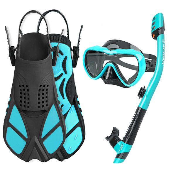 Make a splash with our top-of-the-line snorkel sets designed for ultimate performance with fins