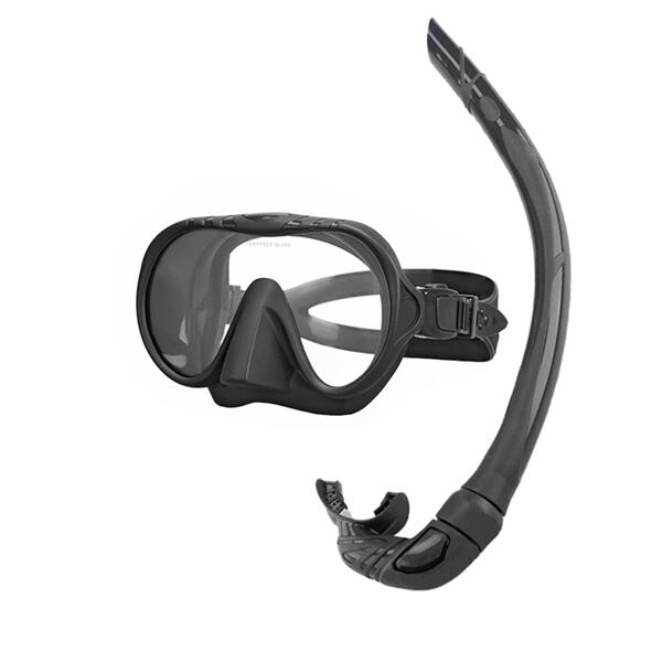 Explore coral reefs and marine life with a reliable and leak-proof snorkeling mask and snorkel
