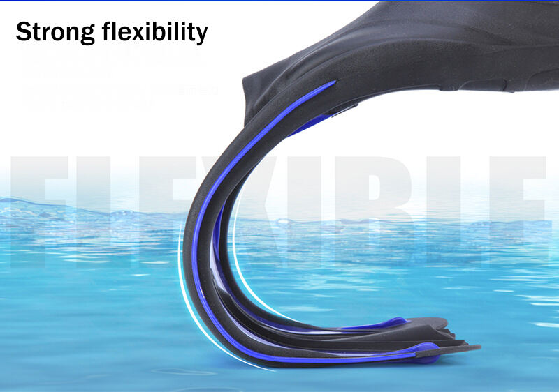 Aloma 2023 Custom adult rubber Swim flippers free swimming underwater full foot TPR short blade diving fins manufacture