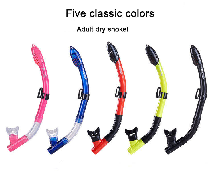 Aloma Popular diving snorkel breething tube silicone PVC dry snorkel manufacture