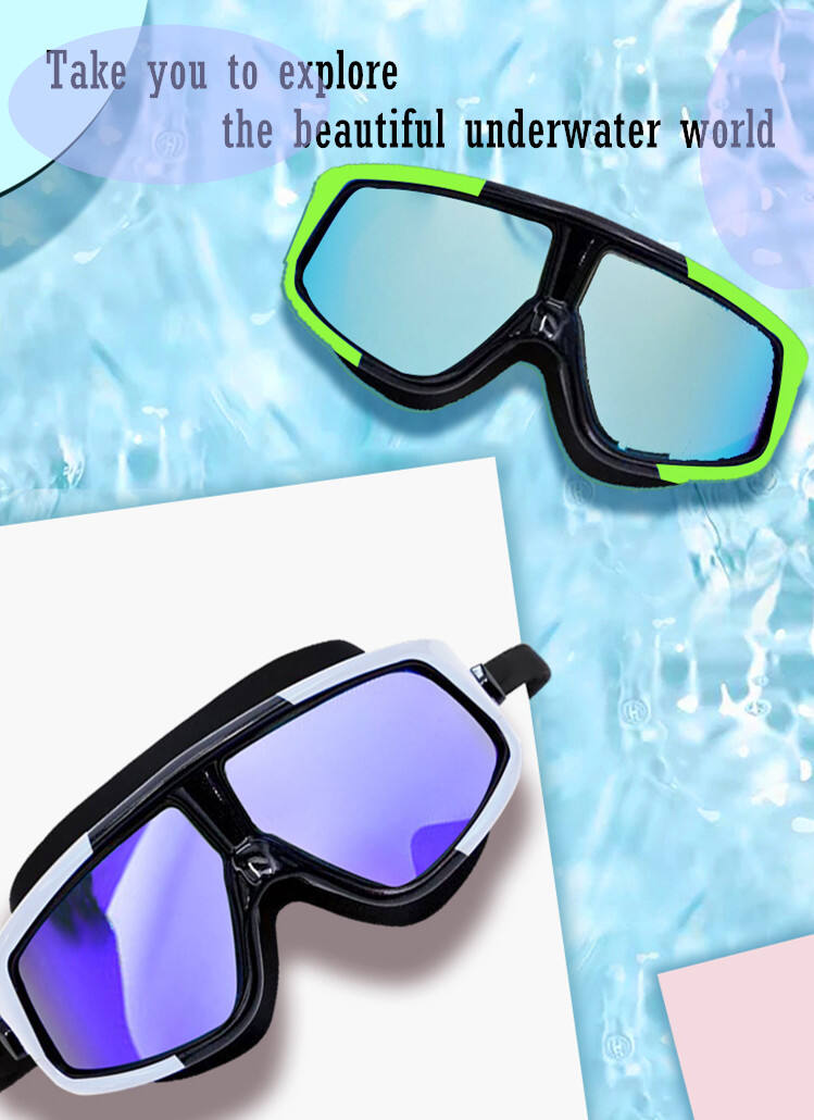 ALoma Hot Sale Swim Goggles No Leaking Anti Fog UV Protection Triathlon Swim Glasses with Protection Case supplier