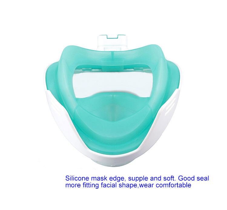 ALoma Dry diving swimming free to breathing 180 wide view anti leak full face snorkel mask supplier