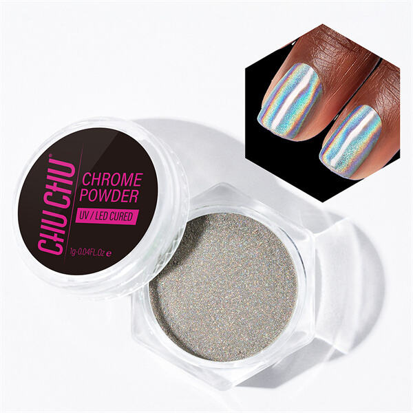Elevate your DIY projects with easy-to-use silver chrome powder