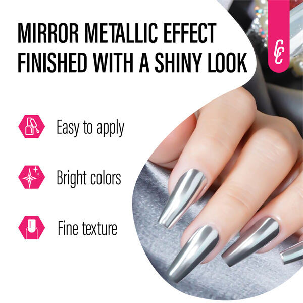 Transform Your Nails with Stunning Mirror Powder