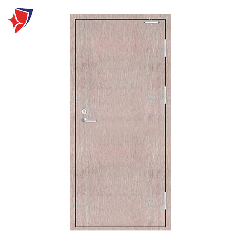 Single Lauan Wooden Fire Door