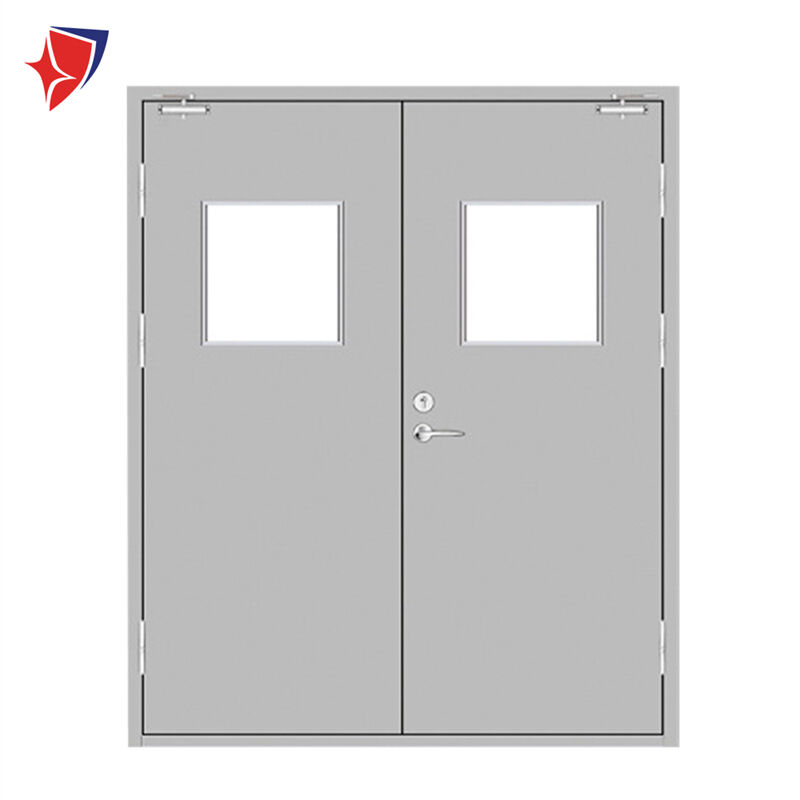 Double Steel Fire Door