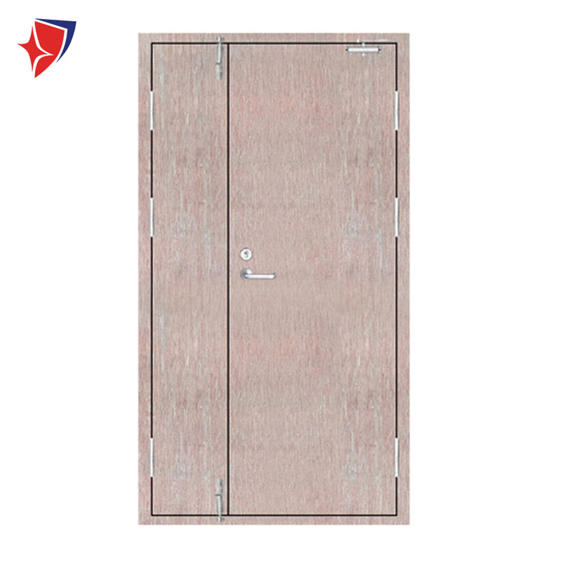 Unequal Lauan Wooden Fire Door