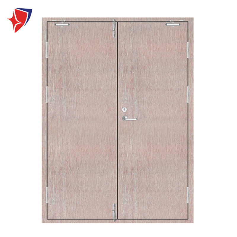 Double Lauan Wooden Fire Door