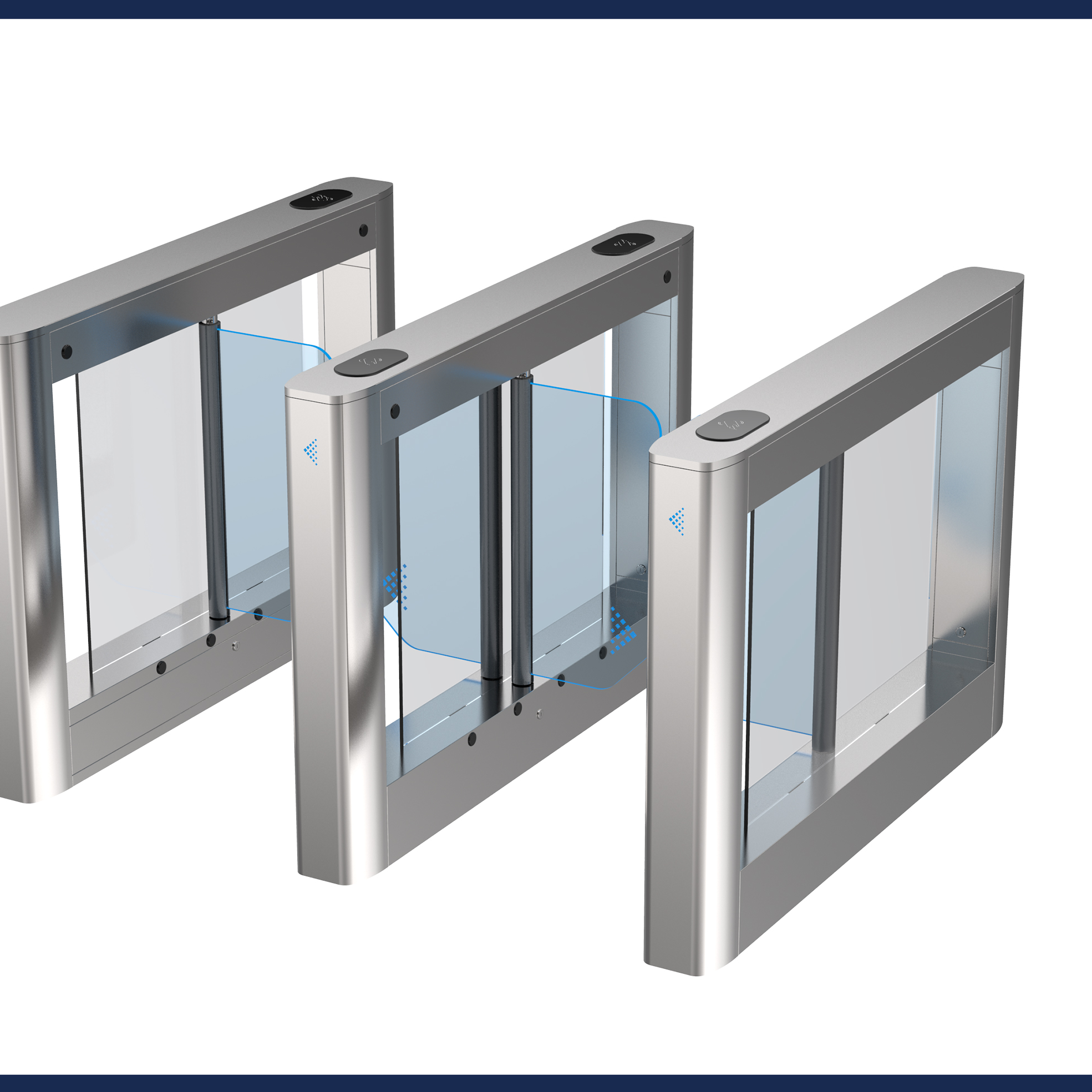 Turbooo Automation Smart Cloud Swing Barrier Turnstile: A Game-Changing Access Control Solution