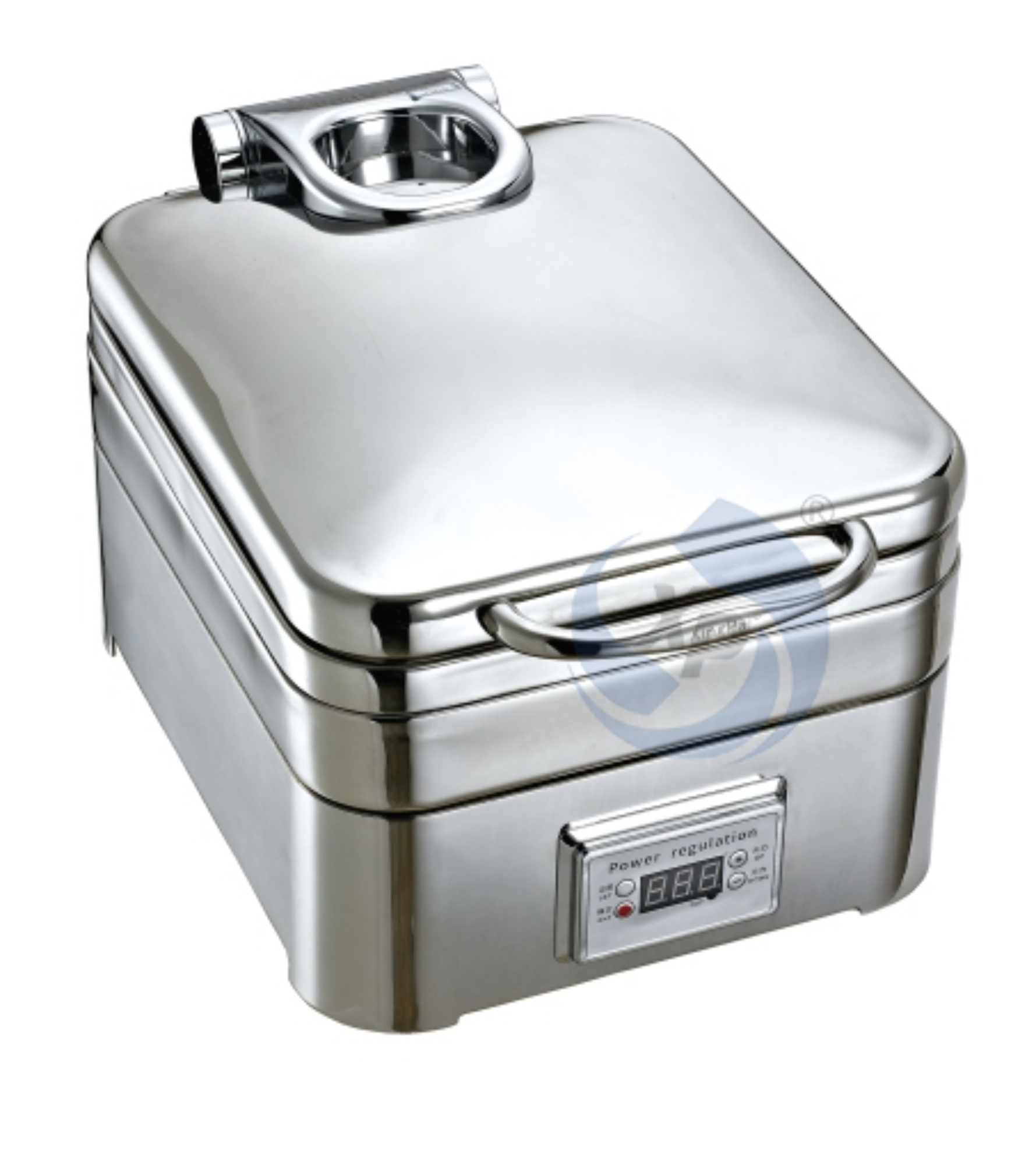 XINGPAI Catering Supplies Stainless Steel Silver Chafing Dish 4L Electric Chafing Dish