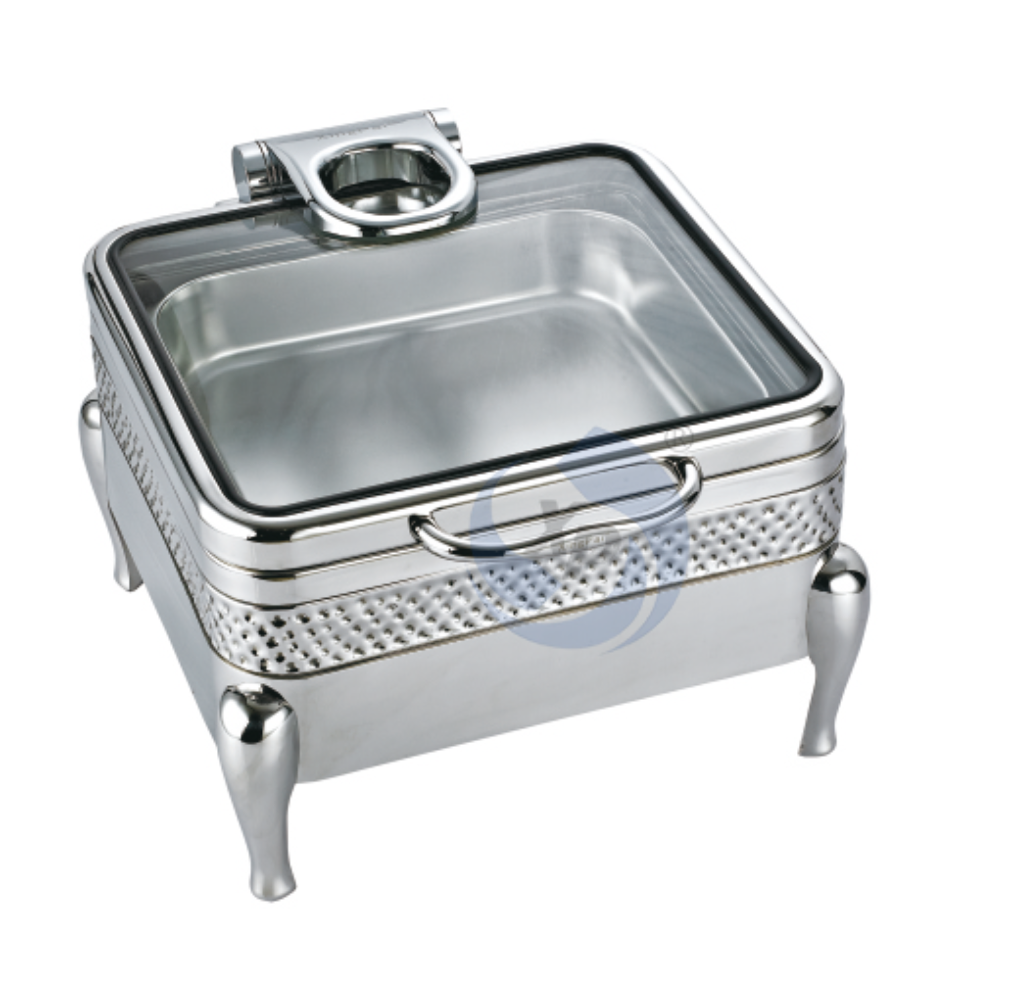 XINGPAI Restaurant Supplies 304 Stainless Steel 6L Buffet Chafer Dish Silver Chafing Dish Price In Dubai