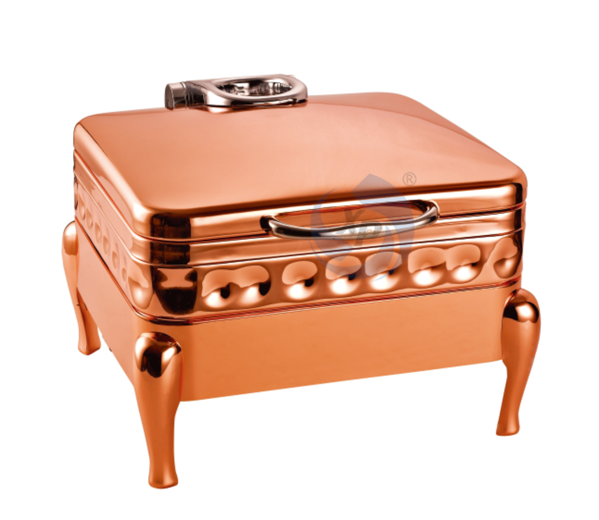 XINGPAI Buffet Equipment Gold Hydraulic Chafing Dish Luxury Food Warmers Buffet Chafing Dish