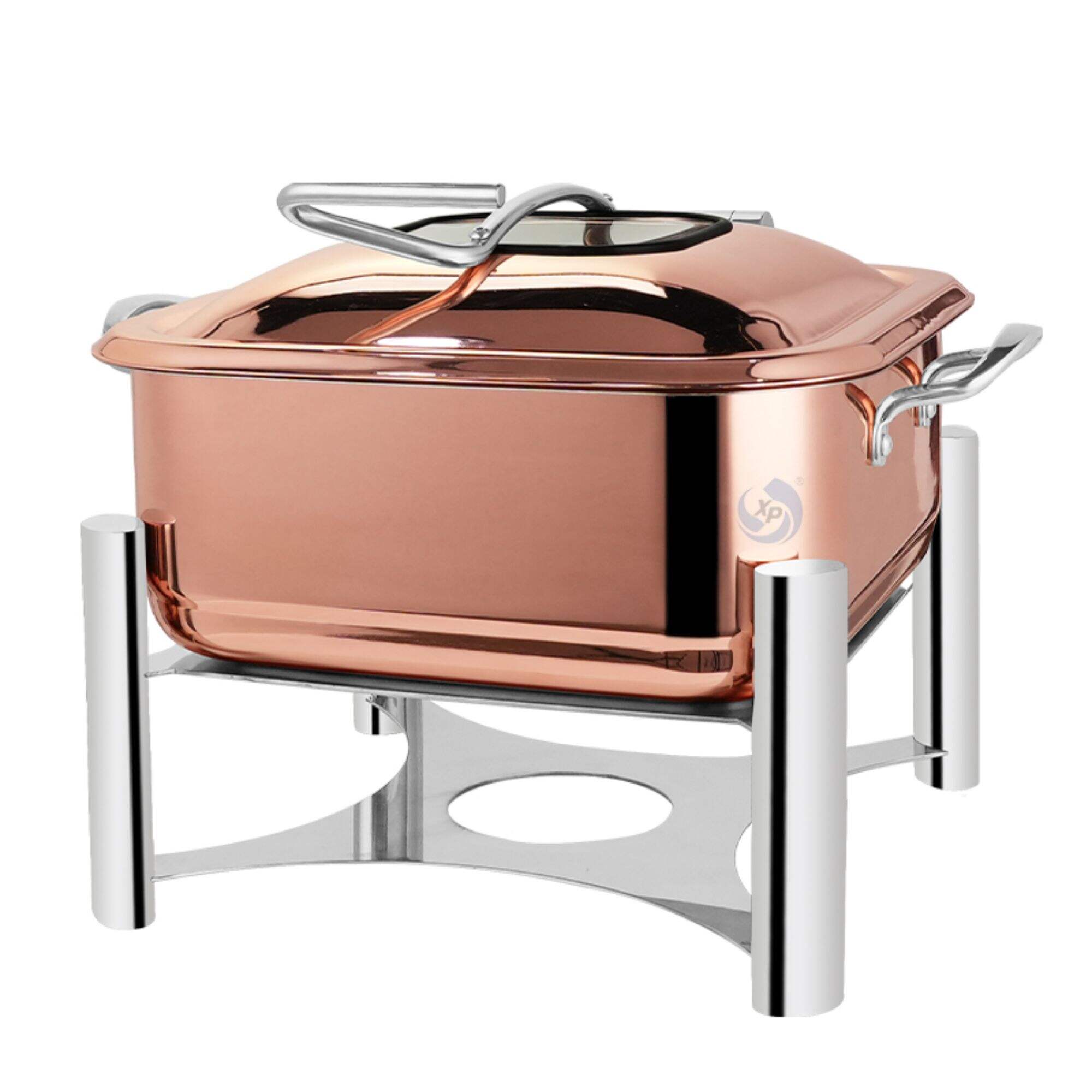 XINGPAI Five Star Hotel Chafing Dish Buffet Set Luxury Stainless Steel Chafing Dish Food Warmers Set For Hotel Restaurant