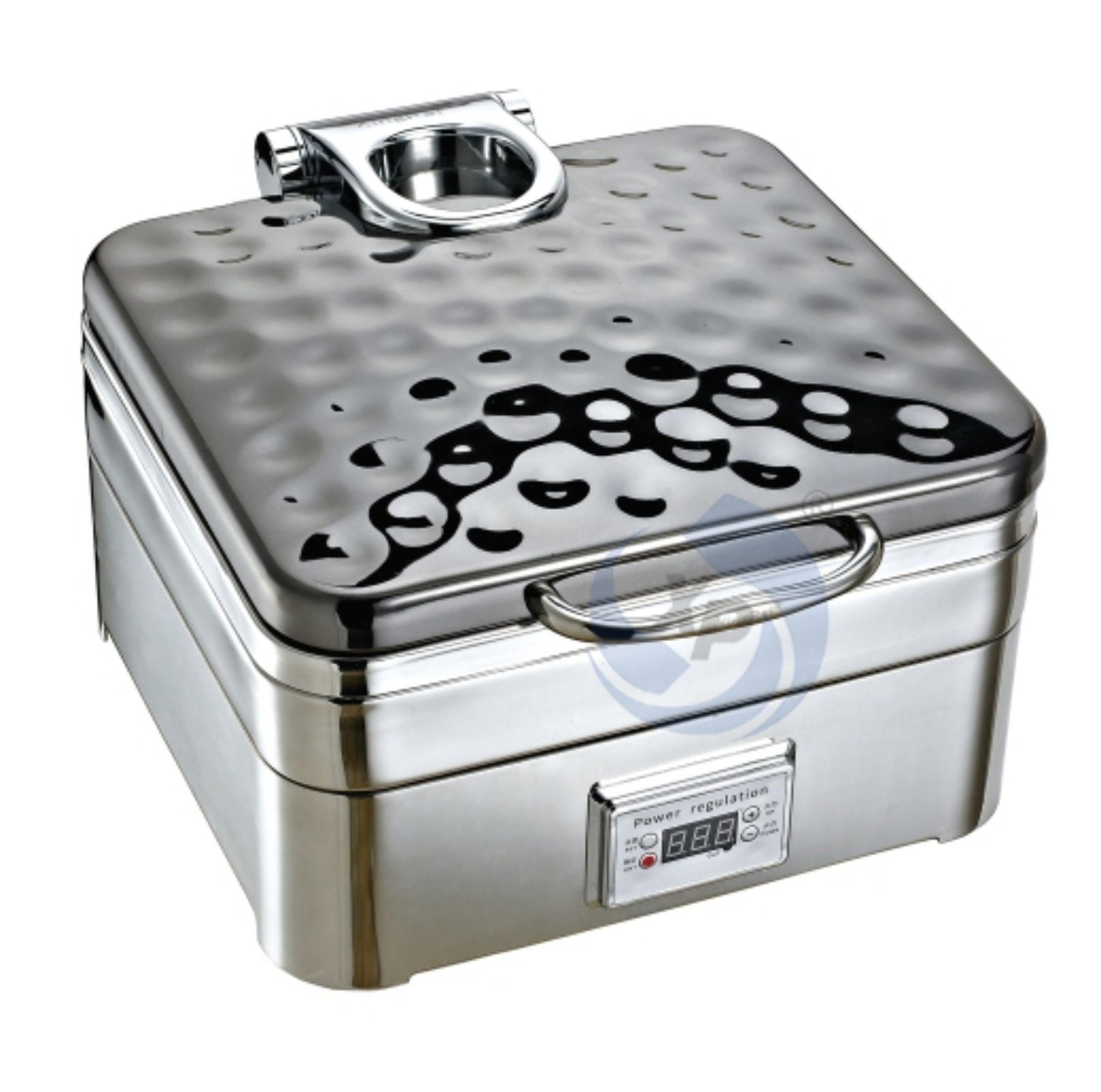 XINGPAI Catering Equipment Thickened Stainless Steel Buffet Stove Square Buffet Food Warmer Chafing Dish