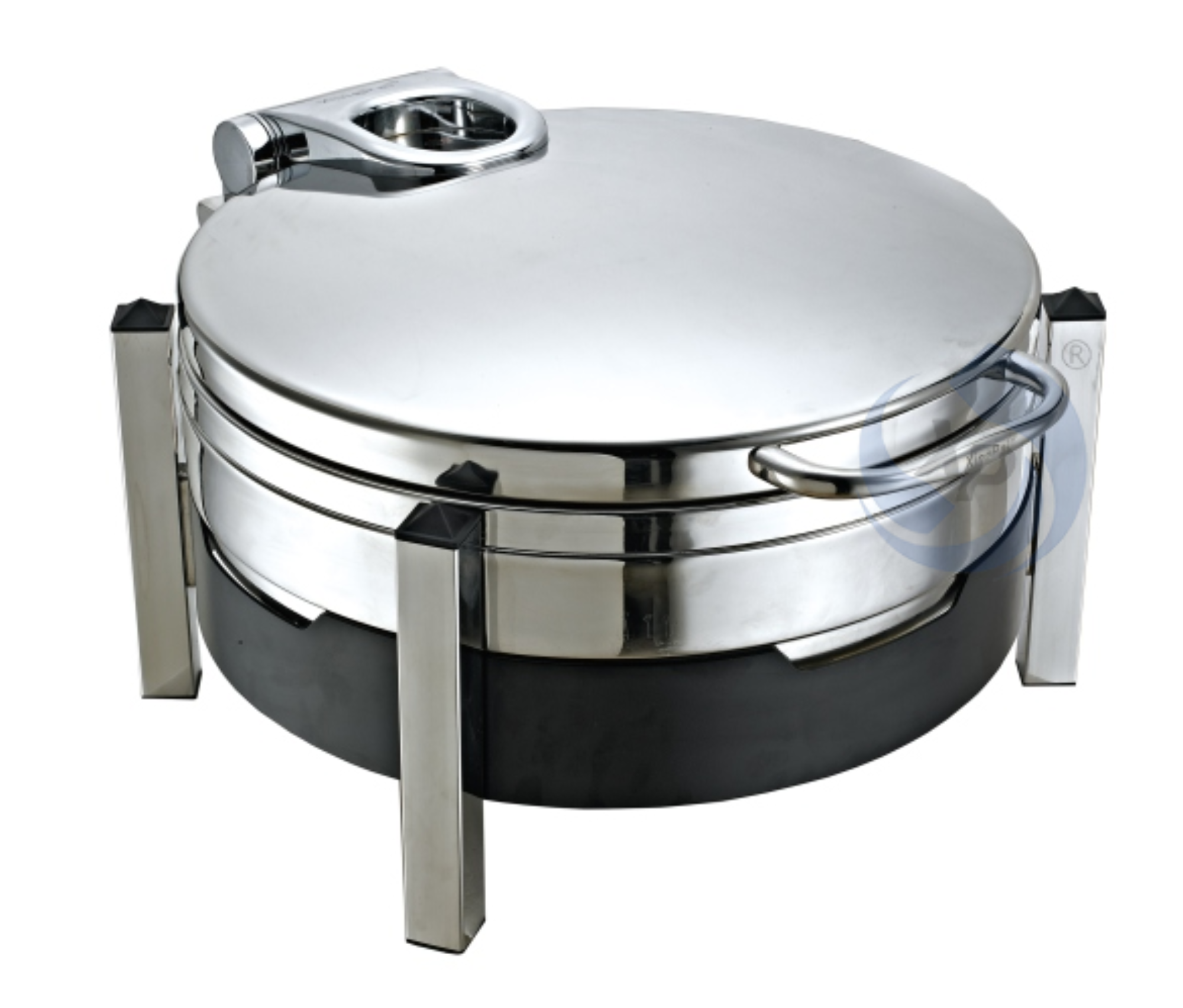 XINGPAI Catering Equipment Buffet Hydraulic Round Chafing Dish 304 Stainless Steel Chaffing Dish