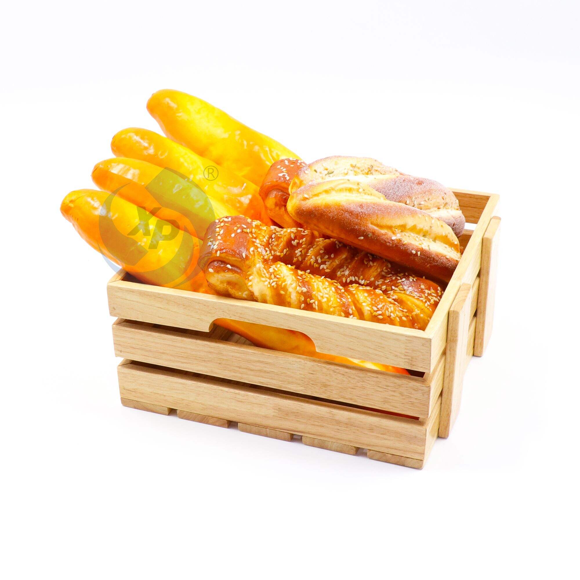 XINGAPI Buffet Equipment Rustic Fruit Baskets Holder Vegetable Bread Storage Stand Modern Fruit Basket