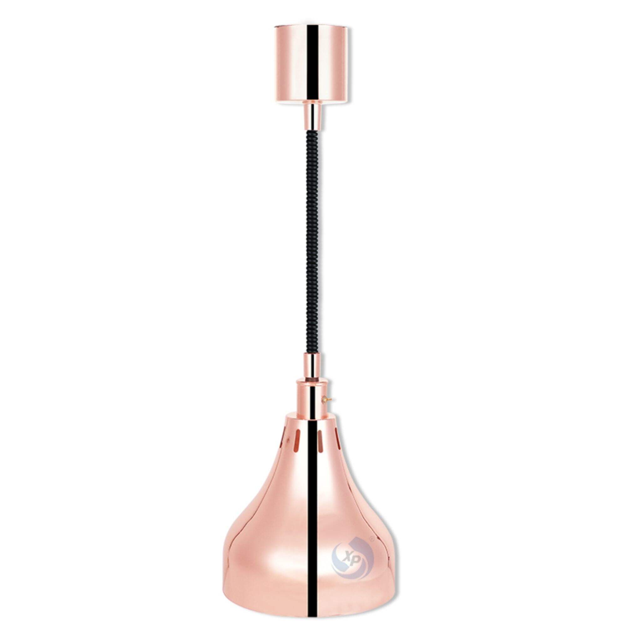 XINGPAI Restaurant Hotel Supplies Wedding Hotel Equipment Rose Gold Single Head Stainless Steel Food Warmer Lamp