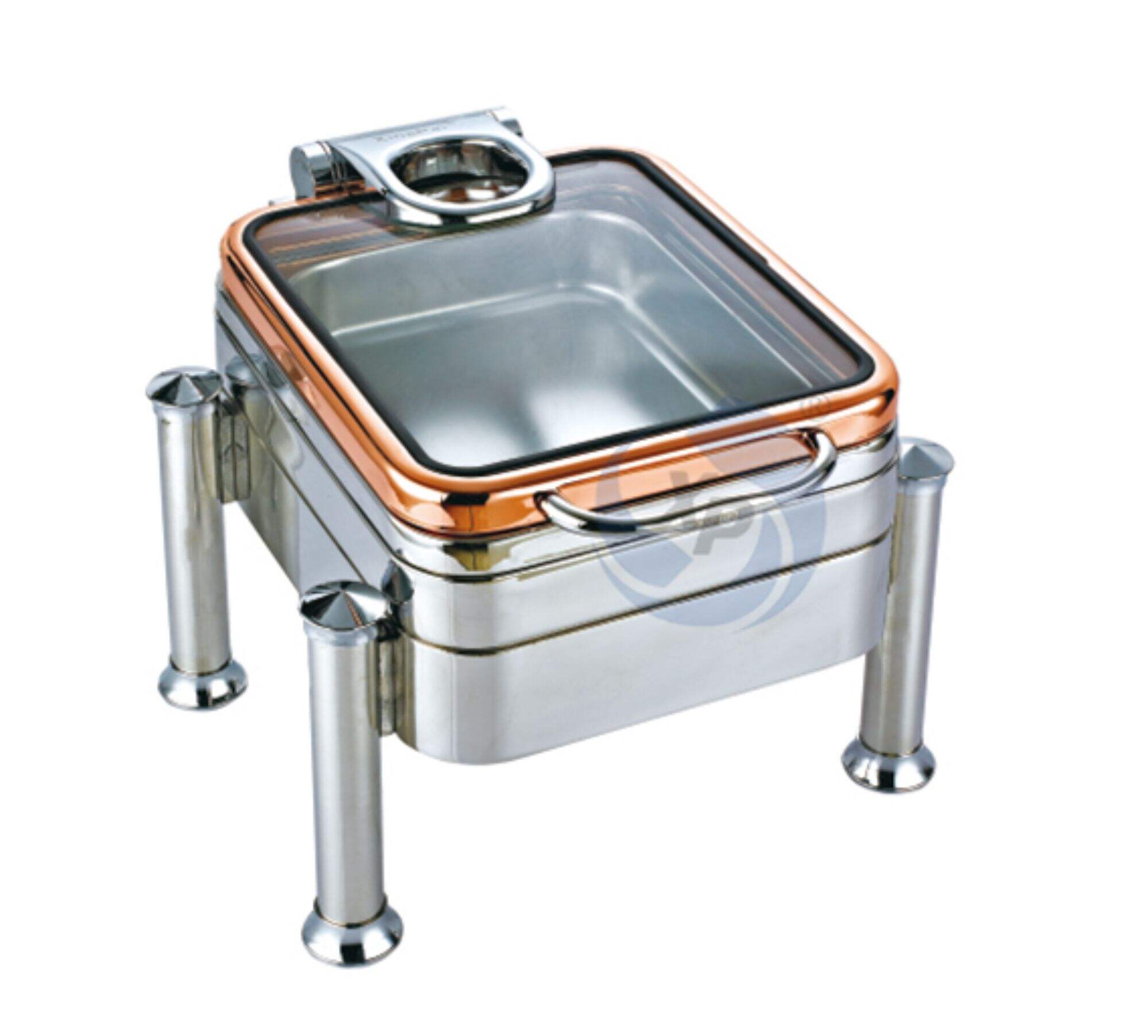 XINGPAI Factory Buffet Luxury 4L Chafing Dishes Stainless Steel Food Warmer Chafing Dish