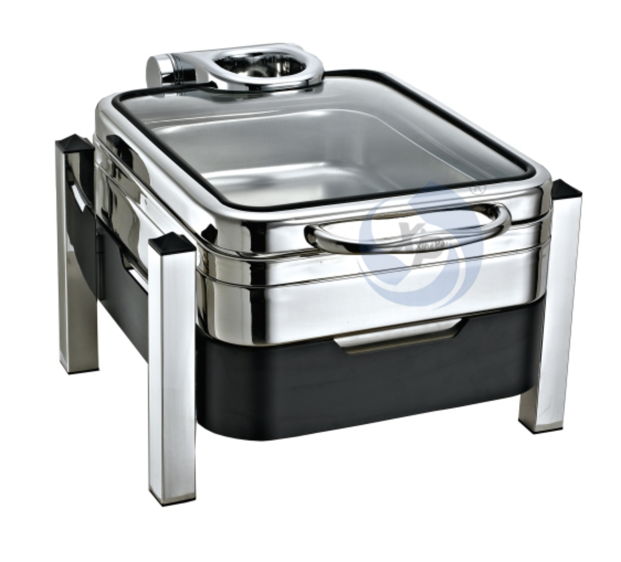 XINGPAI Hotel Banquet Electric Induction Food Warmer Mini Oblong Chafing Dish Buffet Stove For Restaurant Catering