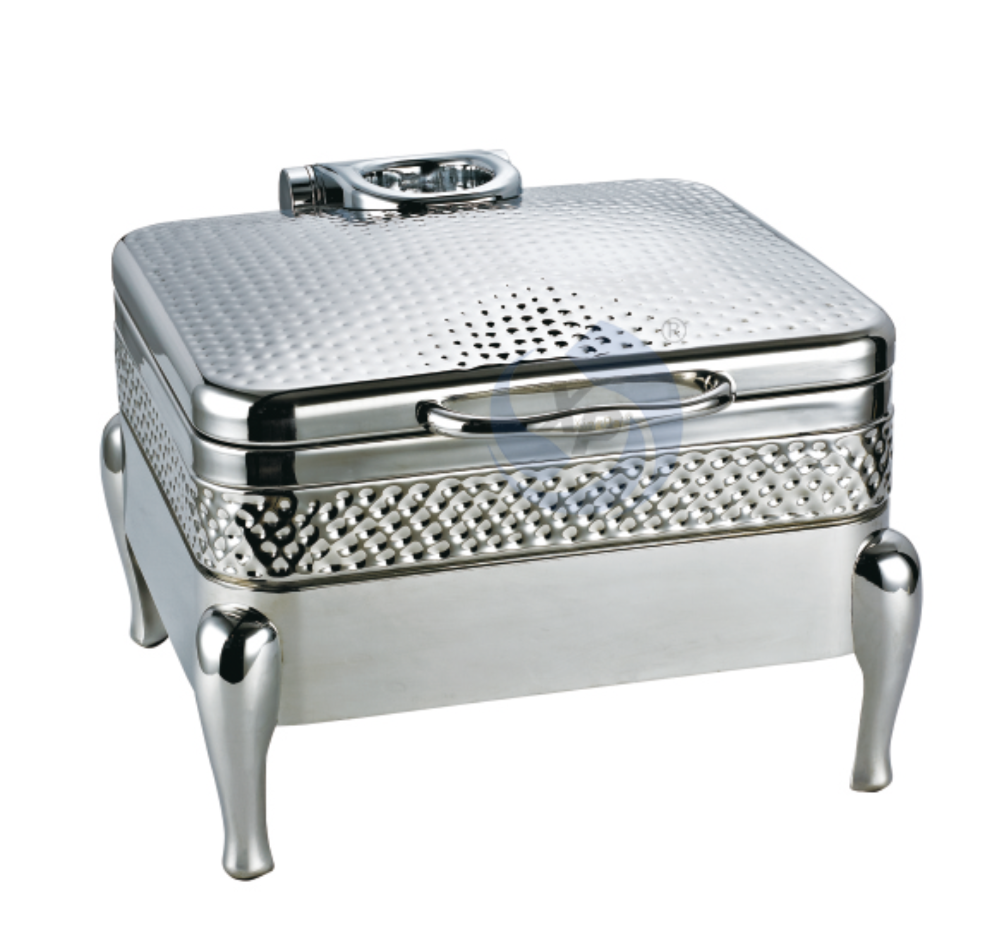 XINGPAI Dubai Hot Sale Silver Hydraulic Chafing Dish Luxury Food Warmers Buffet Chafing Dish For Restaurant