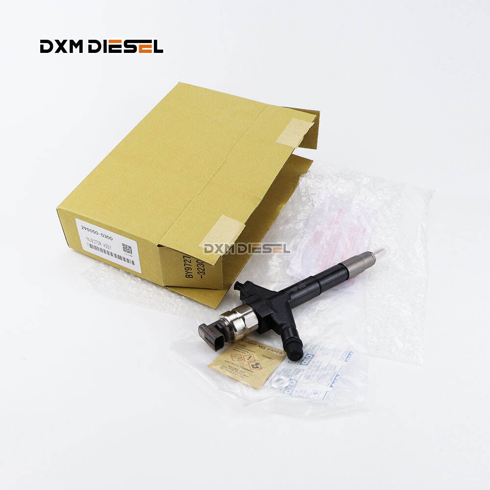 DXM Hot sale High quality Common Rail Diesel Fuel Injector 295050-0300 16600-5X00A manufacture