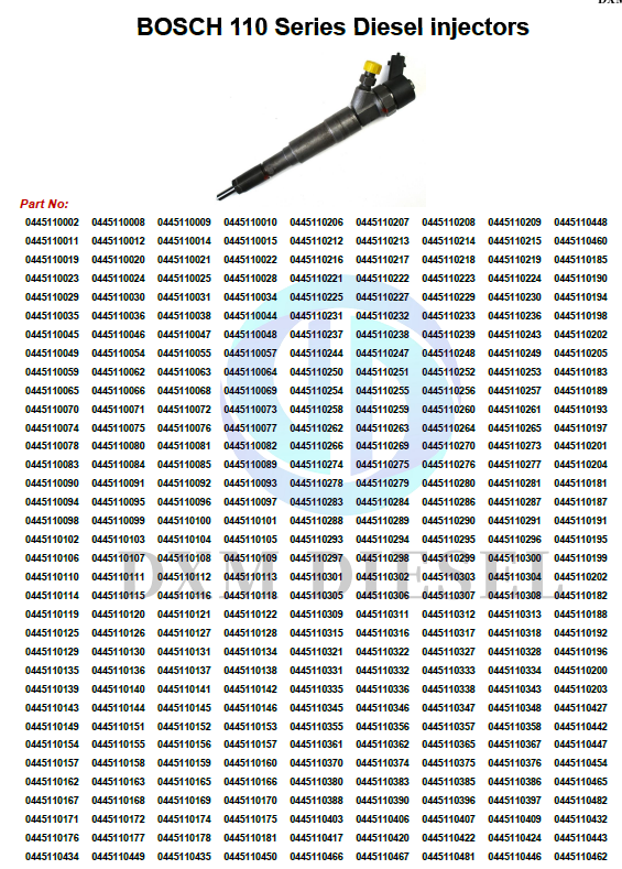 095000-6490 COMMON RAIL Diesel Injector details