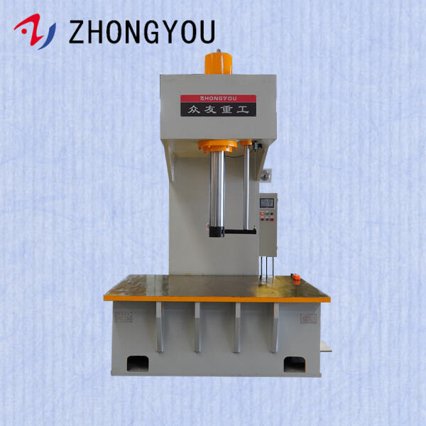 Compact and versatile hydraulic bearing press machine