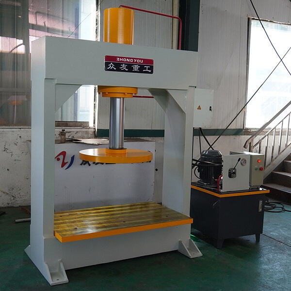 Replace forklift tires with ease using our powerful tire press machine.