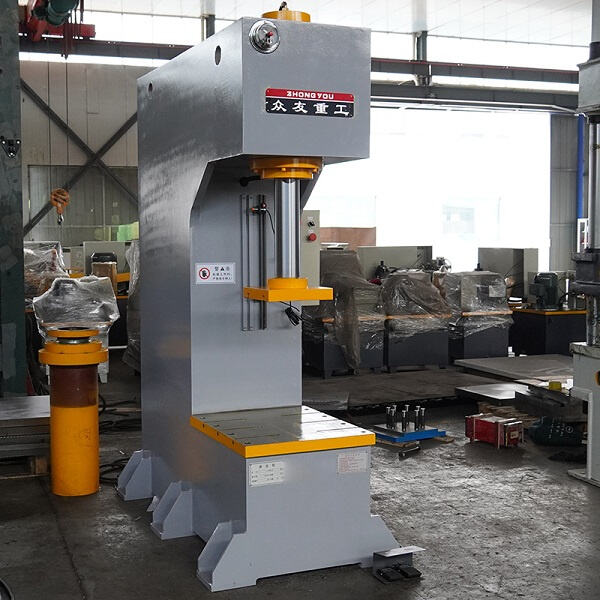High Precision and Versatility with Single Column Hydraulic Press"