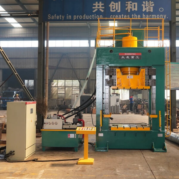 Maximizing efficiency with a frame hydraulic press