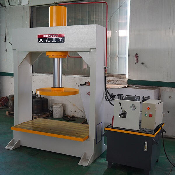 Maximize safety and productivity with our heavy-duty forklift tire press machine.